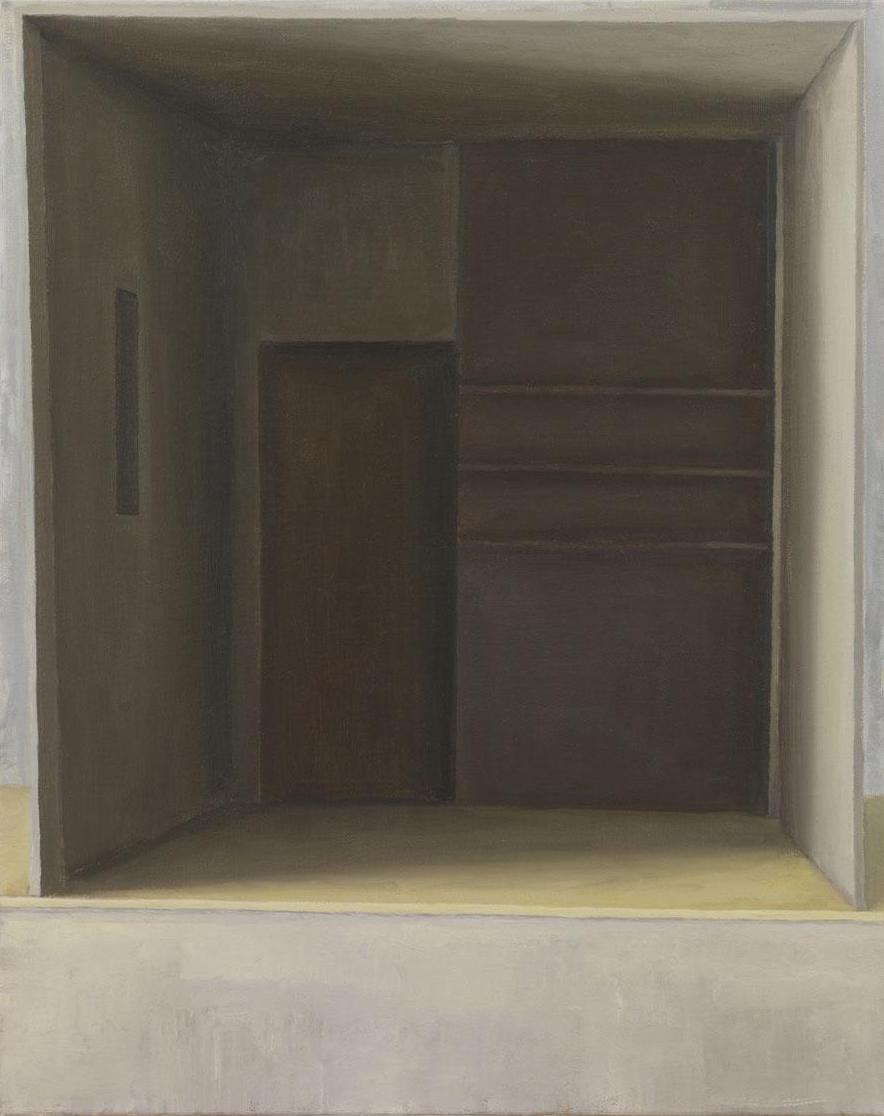 Albrecht Schafer Interieur 06 15 Ol Auf Leinwand 50 X 40 X 3 Cm Courtesy Priska Pasquer Priska Pasquer
