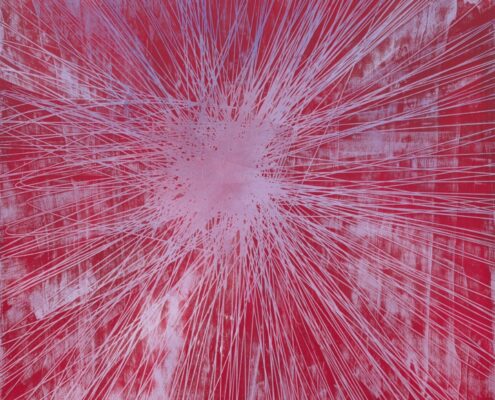 Snow Angel (28), 2026, oil on wood (poplar), 90 x 60 cm